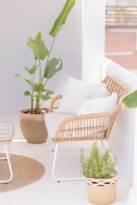 Downtown Flat With 46 Sqm Private Rooftop Terrace Malaga
