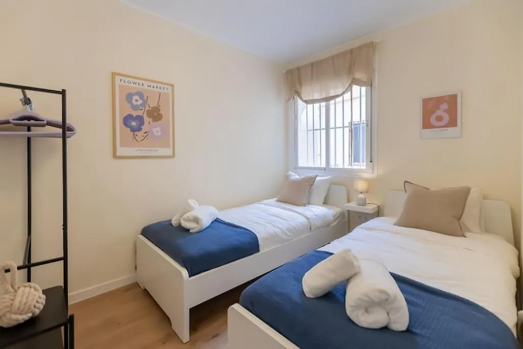 Downtown Flat With 46 Sqm Private Rooftop Terrace Malaga