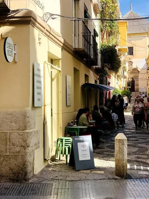 Downtown Flat With 46 Sqm Private Rooftop Terrace Malaga Apartment